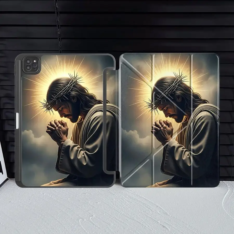 Holder Cover Tablet Case For iPad Pro 2025 Air 4 5 M3 M2 M4 11inch Mini 6 7 Pro 11th 10th 9th 8th 7th 12.9inch Praying Jesus
Holder Cover Tablet Case For iPad Pro 2025 Air 4 5 M3 M2 M4 11inch Mini 6 7 Pro 11th 10th 9th 8th 7th 12.9inch Praying Jesus