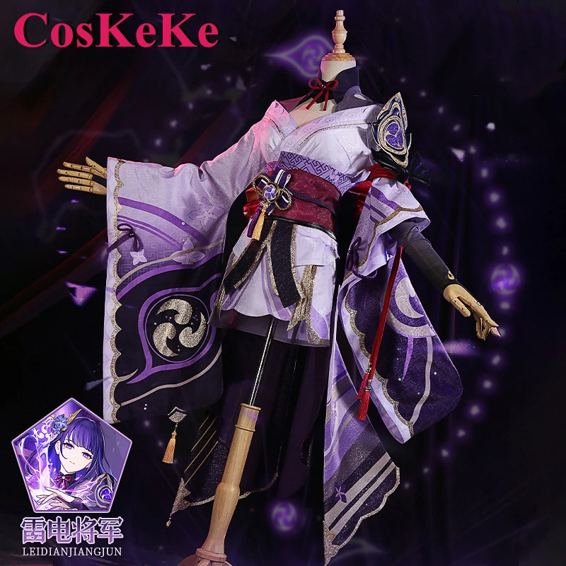 CosKeKe Raiden Shogun Косплей Аниме Игра Genshin Impact Костюм Милая Прекрасная Боевая Униформа Хэллоуин Вечеринка Ролевая Игра Одежда
CosKeKe Raiden Shogun Косплей Аниме Игра Genshin Impact Костюм Милая Прекрасная Боевая Униформа Хэллоуин Вечеринка Ролевая Игра Одежда