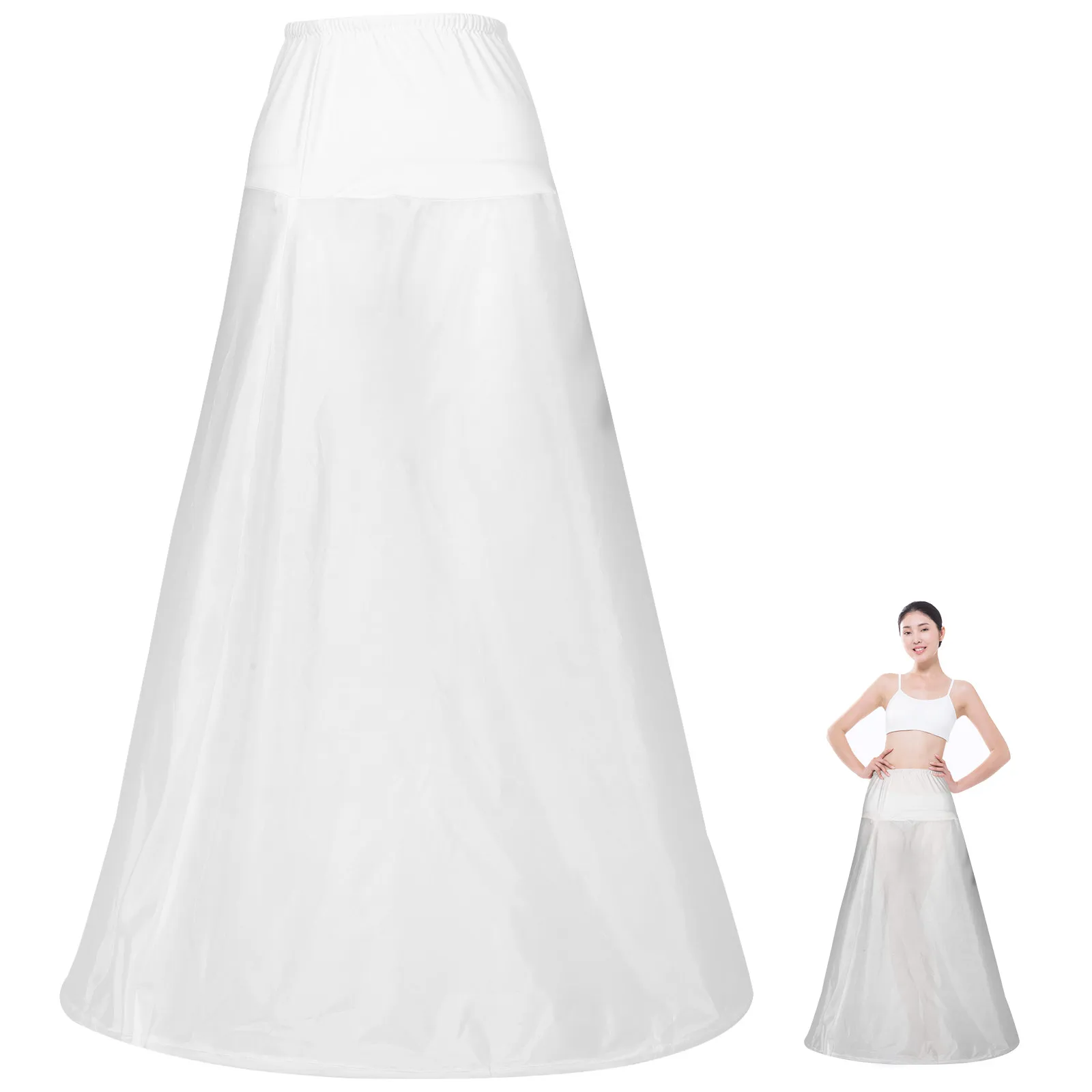 Elastic Petticoat for Women Wedding Dress Floor Length Bridal Underskirt with Voluminous Shape Elegant
Elastic Petticoat for Women Wedding Dress Floor Length Bridal Underskirt with Voluminous Shape Elegant