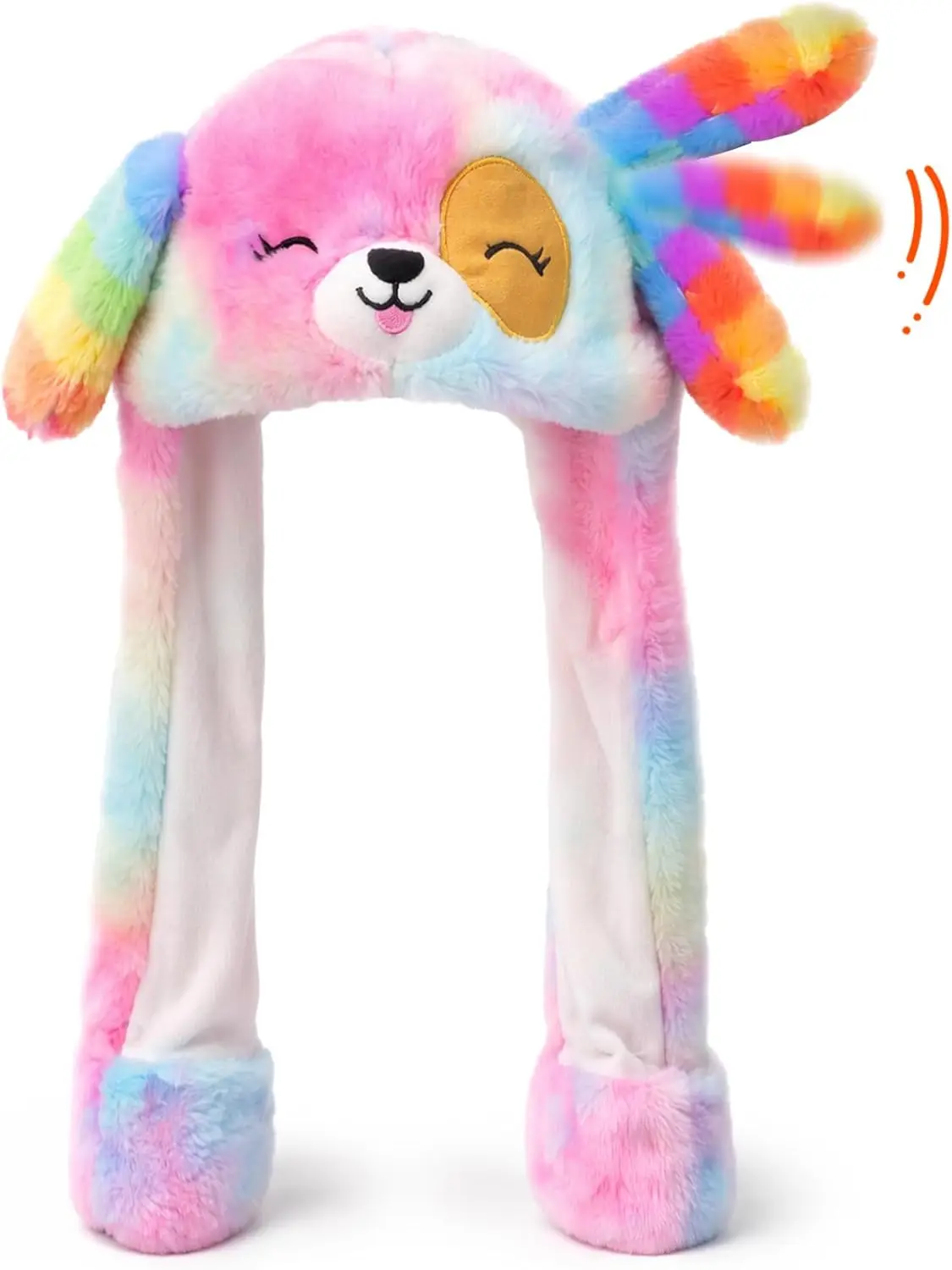 Funny Moving Ear Hat, Soft Plush Animal Beanie with Flapping Ears, Novelty Cosplay Cap for Adults, Holiday Party Gift
Funny Moving Ear Hat, Soft Plush Animal Beanie with Flapping Ears, Novelty Cosplay Cap for Adults, Holiday Party Gift