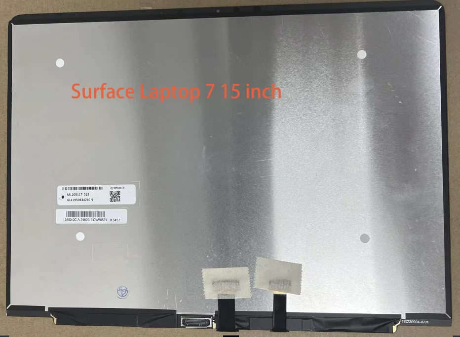 ЖК-дисплей для ноутбука Microsoft Surface 7, ЖК-дисплей, сенсорный экран, стеклянный датчик, дигитайзер, светодиодная панель в сборе
ЖК-дисплей для ноутбука Microsoft Surface 7, ЖК-дисплей, сенсорный экран, стеклянный датчик, дигитайзер, светодиодная панель в сборе