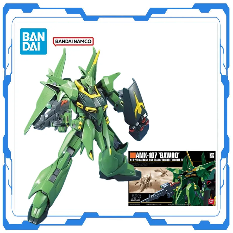 Original Bandai HG 1/144 AMX-107 Bwaoo Neo Zeon Gundam Gunpla Assembly Model Movable Joints Anime Action Figure Collectible Toy
Original Bandai HG 1/144 AMX-107 Bwaoo Neo Zeon Gundam Gunpla Assembly Model Movable Joints Anime Action Figure Collectible Toy