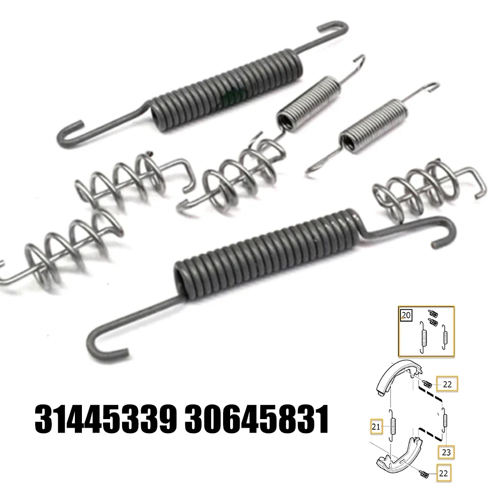 Handbrake Shoe Retaining Spring Kit Vehicle 1 Kit Accessories Parts For Volvo XC90 2003-2014 For Volvo S60 Series
Handbrake Shoe Retaining Spring Kit Vehicle 1 Kit Accessories Parts For Volvo XC90 2003-2014 For Volvo S60 Series