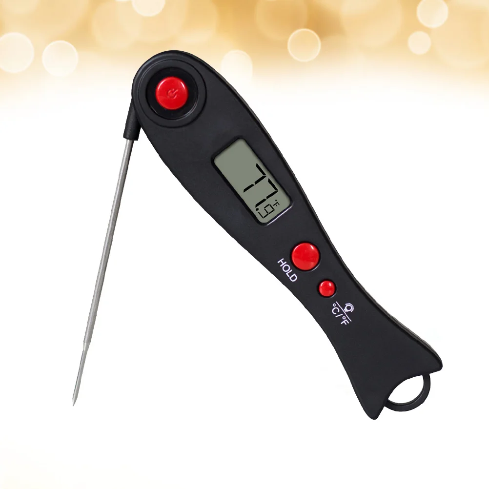 Digital Meat Thermometer Instant Read Probe Stainless Steel Foldable Kitchen Tool Electronic LCD Core Temperature Meter
Digital Meat Thermometer Instant Read Probe Stainless Steel Foldable Kitchen Tool Electronic LCD Core Temperature Meter