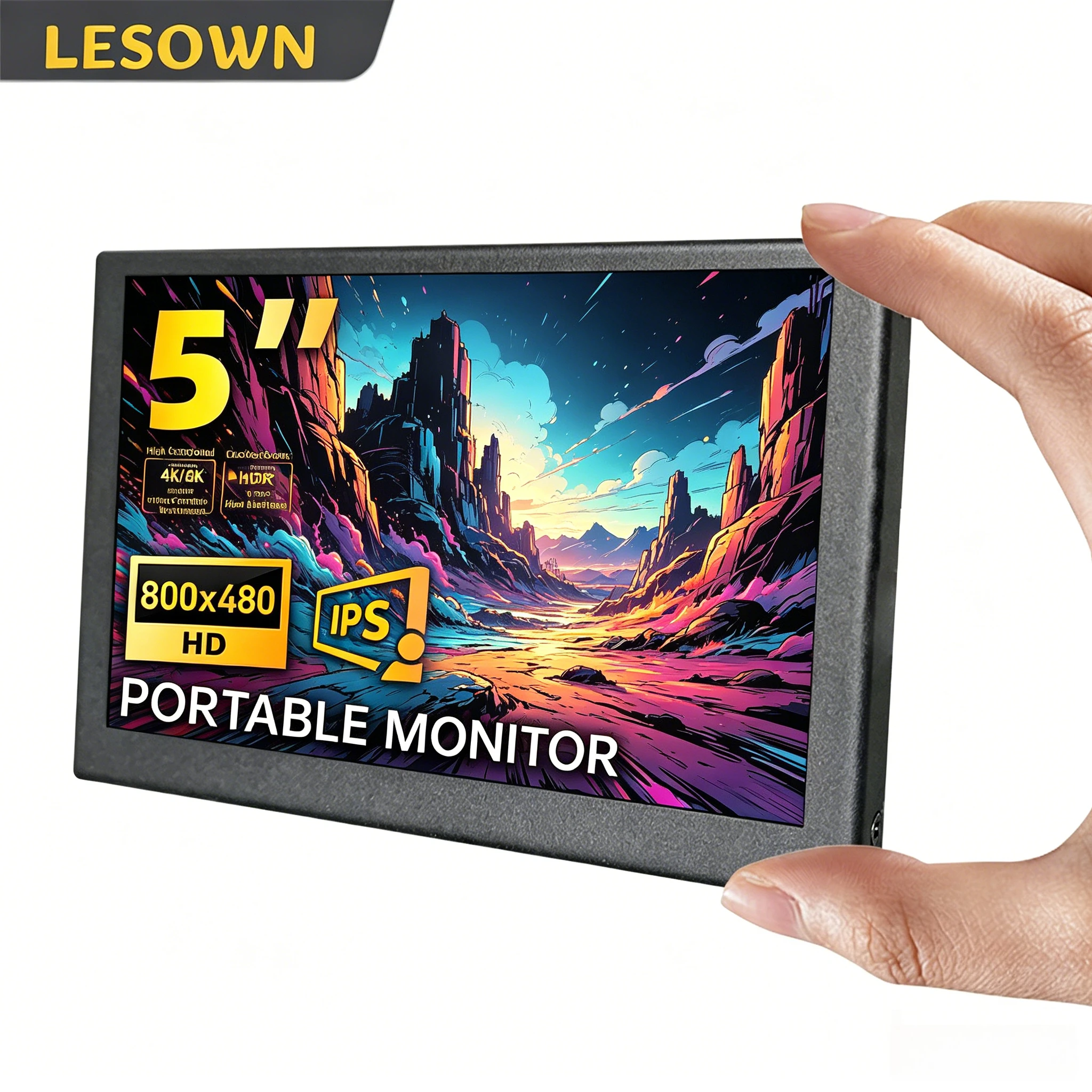 LESOWN Mini 5in Touch Panel 800x480 External Screen M2.5 Mount Aluminum Shell for Banana Pi Development Board
LESOWN Mini 5in Touch Panel 800x480 External Screen M2.5 Mount Aluminum Shell for Banana Pi Development Board