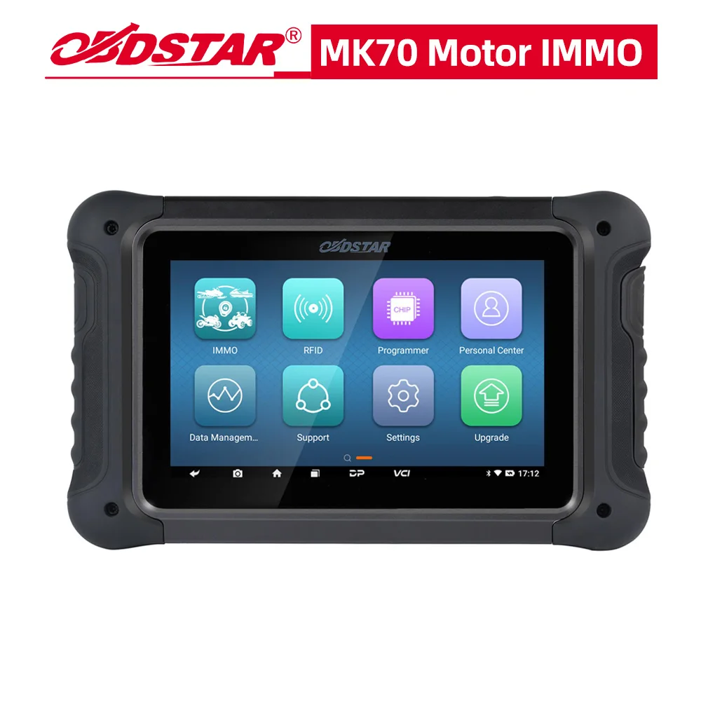 OBDSTAR MK70 Motorcycle Immobilizer Programming Motorcycle Key Programmer Make Key Read Pincode with Original Key
OBDSTAR MK70 Motorcycle Immobilizer Programming Motorcycle Key Programmer Make Key Read Pincode with Original Key