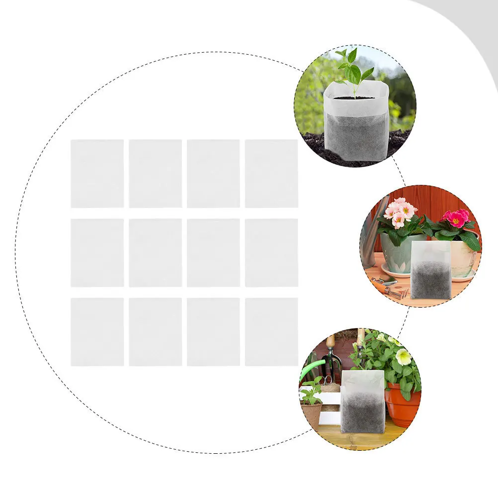 500pcs Plant Growing Bags Non-Woven Fabric Planter For Vegetables Potatoes Herbs Flower Nursery Pouches Breathable Container
500pcs Plant Growing Bags Non-Woven Fabric Planter For Vegetables Potatoes Herbs Flower Nursery Pouches Breathable Container