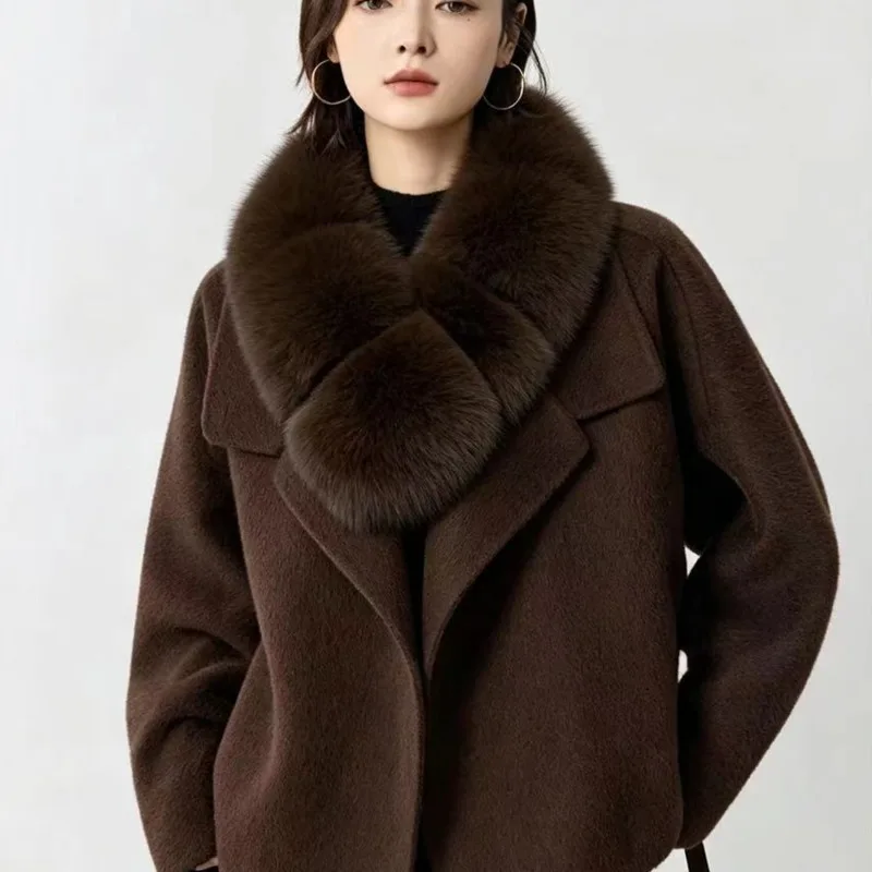 Real Fox Fur Scarf Winter Warm And Fashionable Fur Scarf Soft Neckerchief Wrap Thicken Neck Scarf Girls Natural Fur Ring Scarves
Real Fox Fur Scarf Winter Warm And Fashionable Fur Scarf Soft Neckerchief Wrap Thicken Neck Scarf Girls Natural Fur Ring Scarves