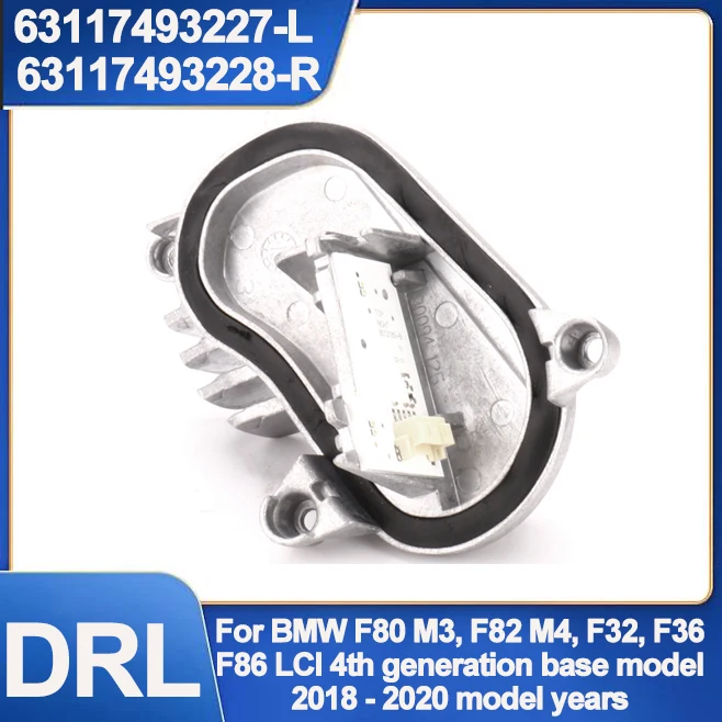 63117493227 63117493228 Running Lights Control Module For BMW F80 M3 F82 M4 F32 F36 F86 LCI 4th generation base model 2018-2020
63117493227 63117493228 Running Lights Control Module For BMW F80 M3 F82 M4 F32 F36 F86 LCI 4th generation base model 2018-2020