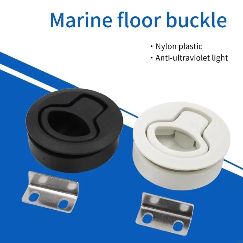 Marine Grade ABS Flush Handle Waterproof Boat Floor Fastener Tool Less Mounting Quick Fixing for Camping Vehicle H9EE
Marine Grade ABS Flush Handle Waterproof Boat Floor Fastener Tool Less Mounting Quick Fixing for Camping Vehicle H9EE