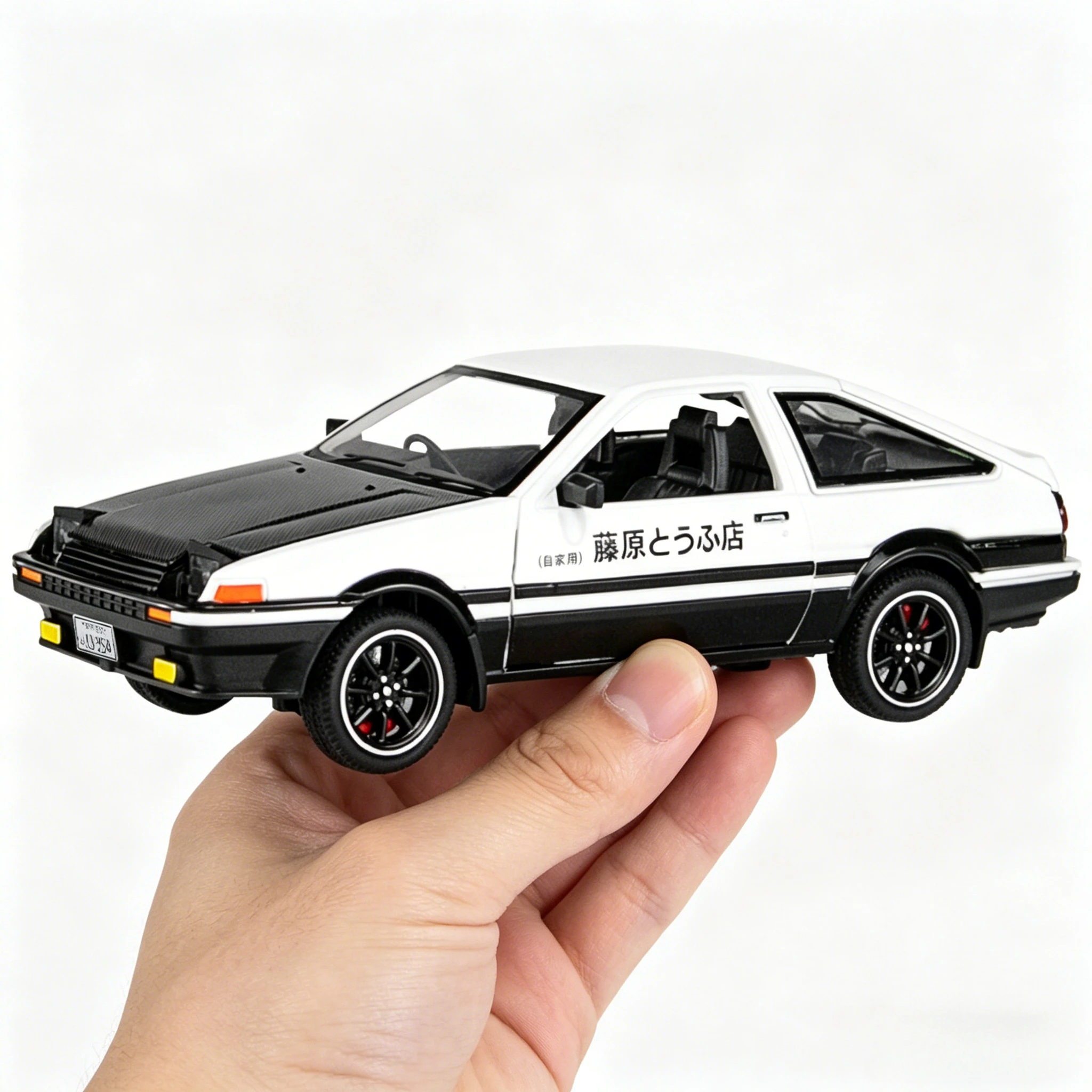 1:24 INITIAL D AE86 Alloy Diecast Car Model Sports Car Toys For Kids Adults Pull Back Vehicles Toy Cars Black Hood
1:24 INITIAL D AE86 Alloy Diecast Car Model Sports Car Toys For Kids Adults Pull Back Vehicles Toy Cars Black Hood