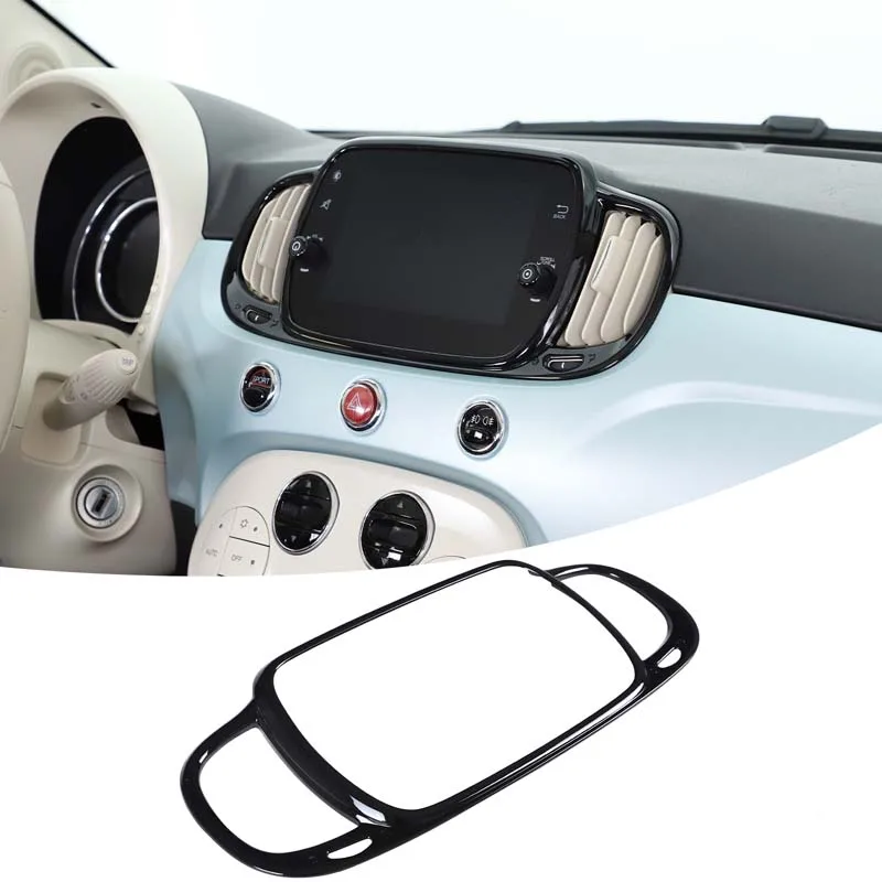 Central Control AC Vent Frame Trim Sticker Car Navigation Surround Trim Car Accessories For Fiat 500 Abarth 500 312 2016-2026
Central Control AC Vent Frame Trim Sticker Car Navigation Surround Trim Car Accessories For Fiat 500 Abarth 500 312 2016-2026