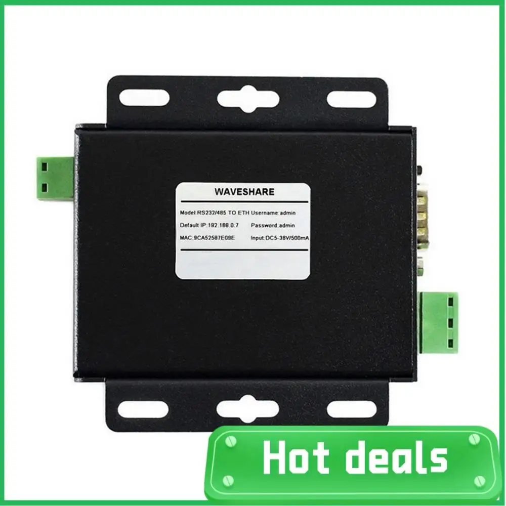 Industrial RS232/485 To ETH RS232/RS485 To Ethernet Converter MDI/MDIX Ethernet Interface For PC US Plug
Industrial RS232/485 To ETH RS232/RS485 To Ethernet Converter MDI/MDIX Ethernet Interface For PC US Plug