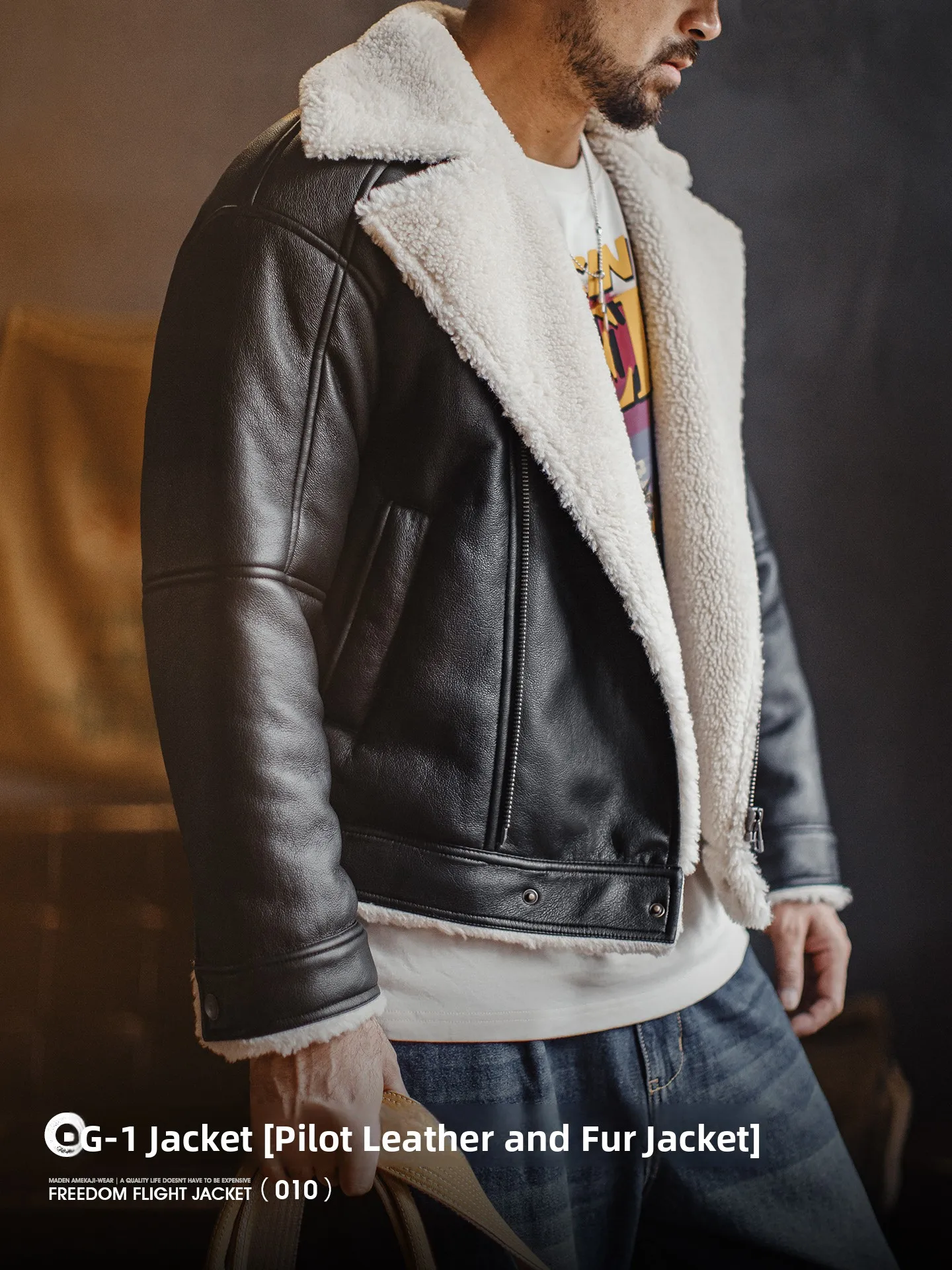 Куртка-флис Madden Workwear American Sle G Flight Suit Jaet Lamb Fce Pattern, кожаная, теплая, для мужчин, зимняя
Куртка-флис Madden Workwear American Sle G Flight Suit Jaet Lamb Fce Pattern, кожаная, теплая, для мужчин, зимняя