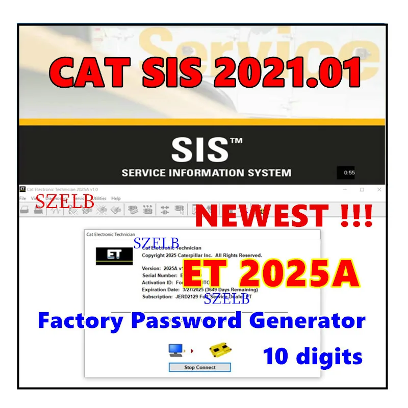 CAT ET 2025A Caterpillar Электронный техник + заводской пароль Keygen + 2021.01 SIS CAT Информационная система службы для одного ПК
CAT ET 2025A Caterpillar Электронный техник + заводской пароль Keygen + 2021.01 SIS CAT Информационная система службы для одного ПК