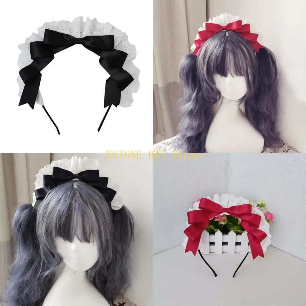 49MF Bowtie Headband Bows Headband Lolit Headband Bowknot Headband Lolit Headpiece
49MF Bowtie Headband Bows Headband Lolit Headband Bowknot Headband Lolit Headpiece