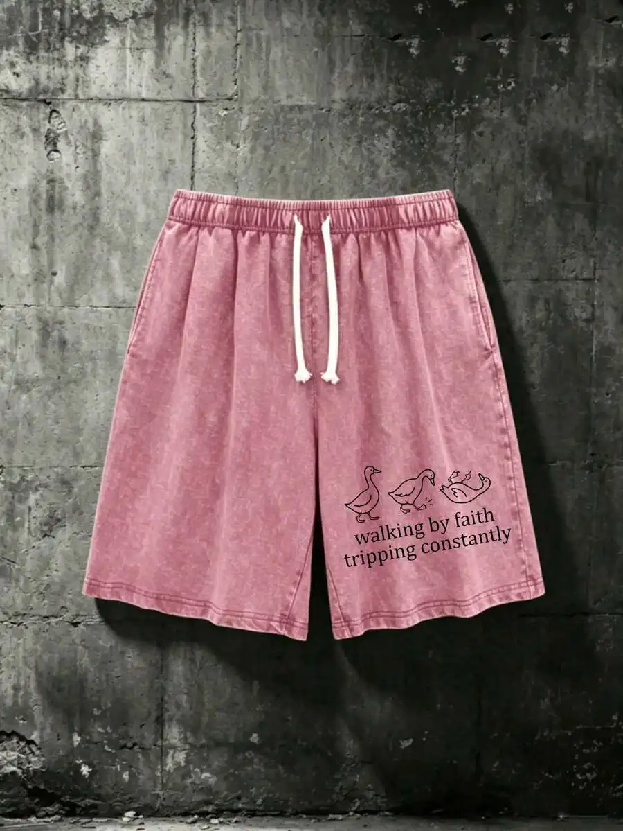 Mens Cotton Shorts Walking By Faith Tripping Constantly Casual Drawstring Soft Sport Shorts
Mens Cotton Shorts Walking By Faith Tripping Constantly Casual Drawstring Soft Sport Shorts