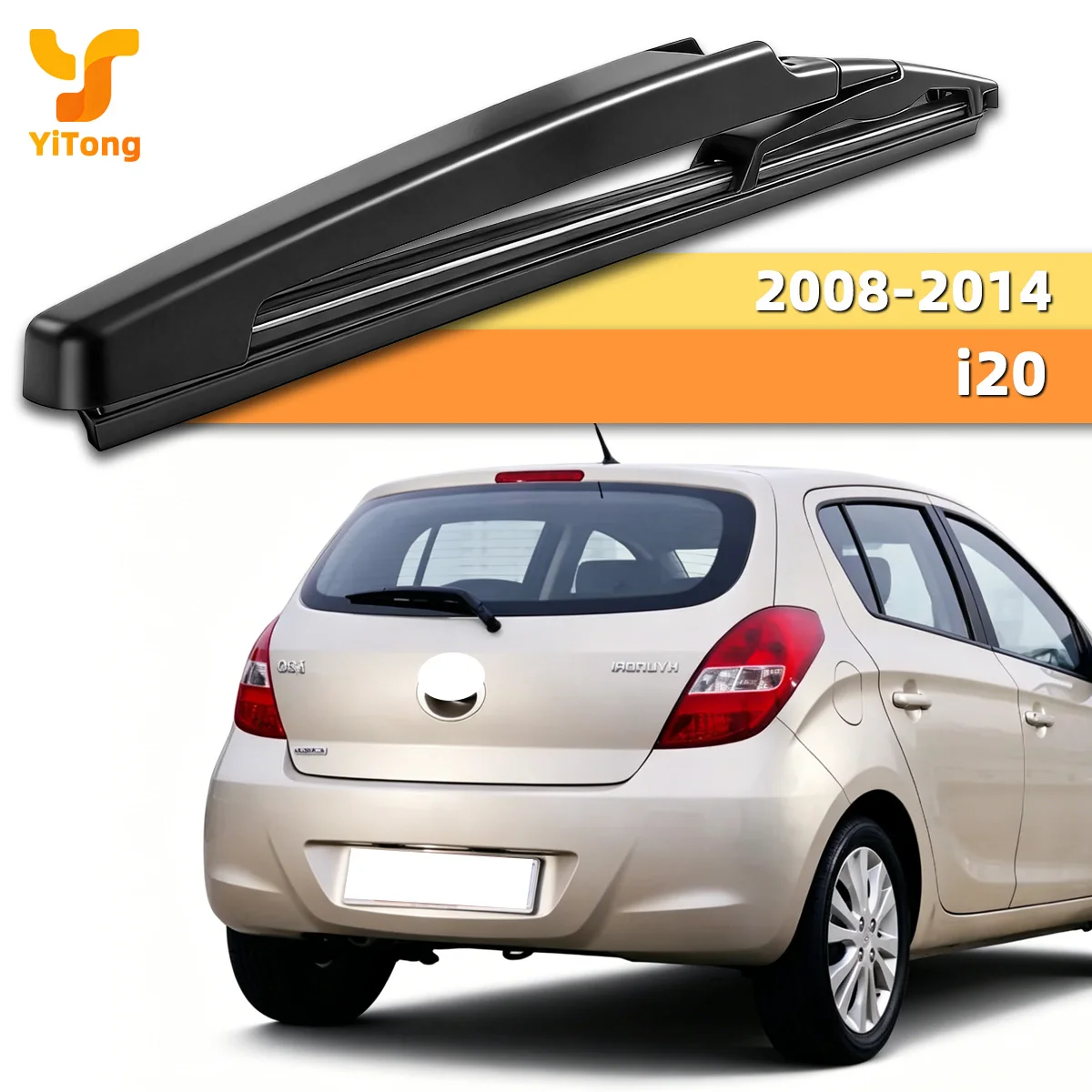 Suitable For Hyundai i20 2008-2014 Rear Wiper Blade Quiet Wiping Natural Rubber Strip Streak Free Smooth Wiping All Weather Use
Suitable For Hyundai i20 2008-2014 Rear Wiper Blade Quiet Wiping Natural Rubber Strip Streak Free Smooth Wiping All Weather Use