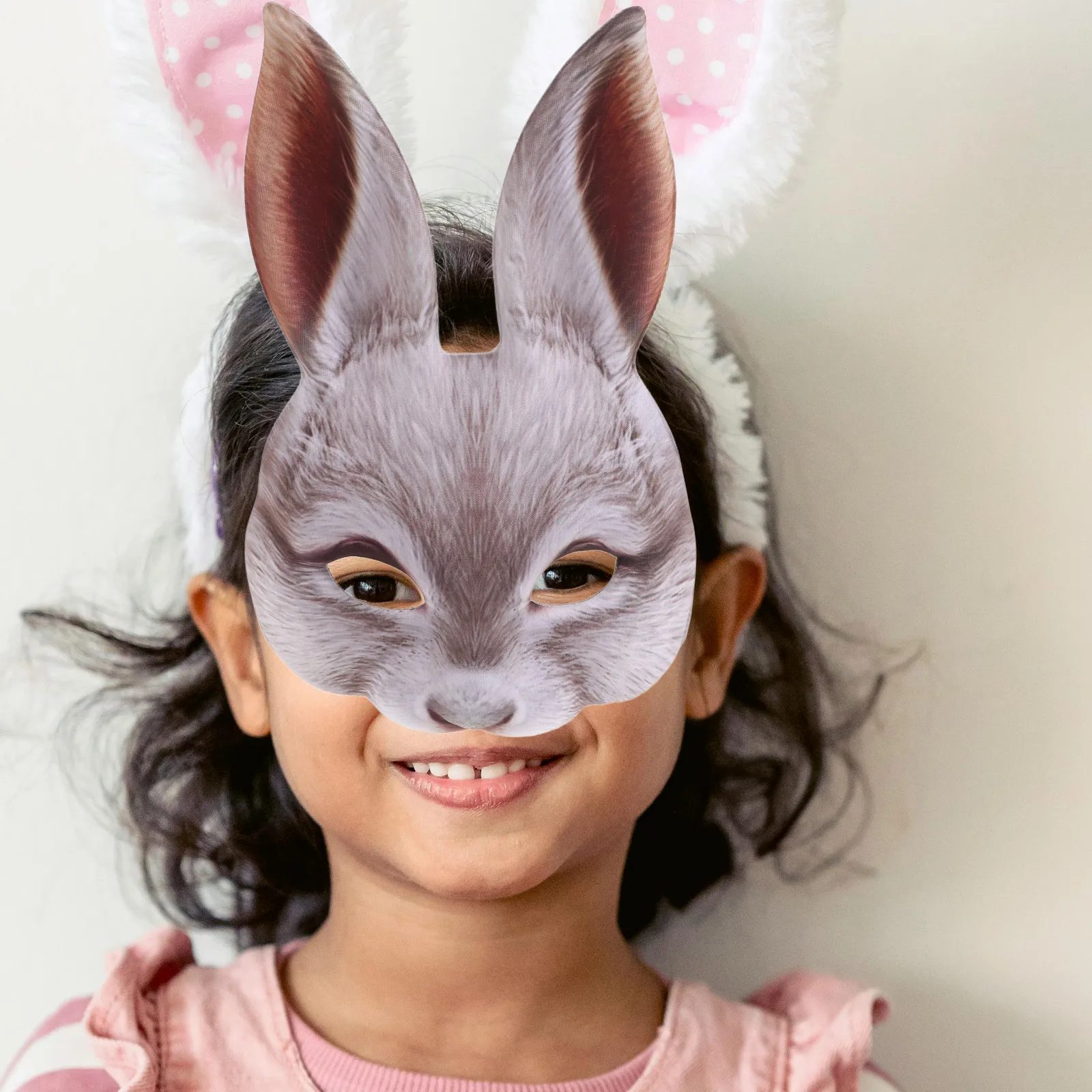 Bunny Mask Cool Ears Half Easter Face Halloween Rabbit Animal Blindfold Diy Costume
Bunny Mask Cool Ears Half Easter Face Halloween Rabbit Animal Blindfold Diy Costume