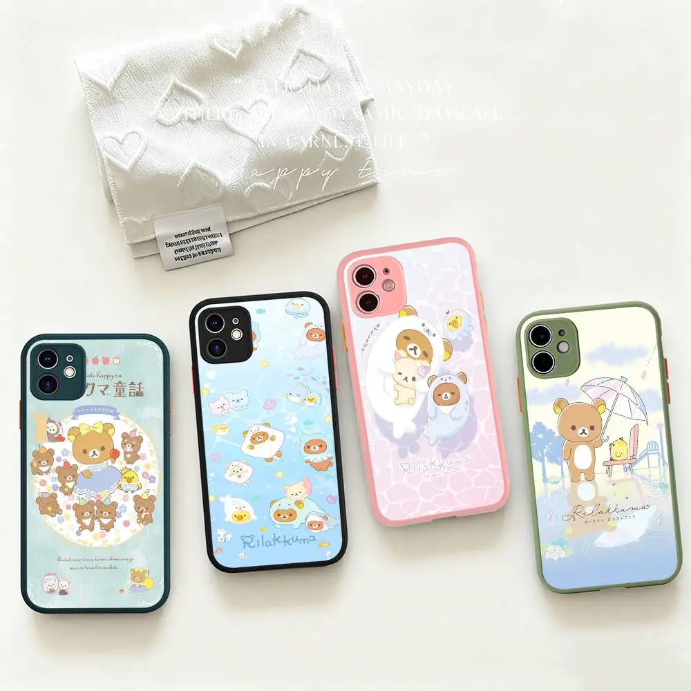 Cartoon R-RilakkumaS Phone Case For IPhone 16 15 14 11 12 13 Pro Max Plus 12 XS Max Back Cover Matte Case
Cartoon R-RilakkumaS Phone Case For IPhone 16 15 14 11 12 13 Pro Max Plus 12 XS Max Back Cover Matte Case