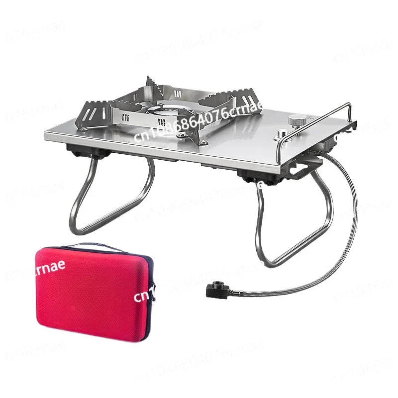 Outdoor Camping Stove Portable Gas Tank Stove Collapsible Outdoor Cooking Stove Adjustable Firepower with Storage Box
Outdoor Camping Stove Portable Gas Tank Stove Collapsible Outdoor Cooking Stove Adjustable Firepower with Storage Box