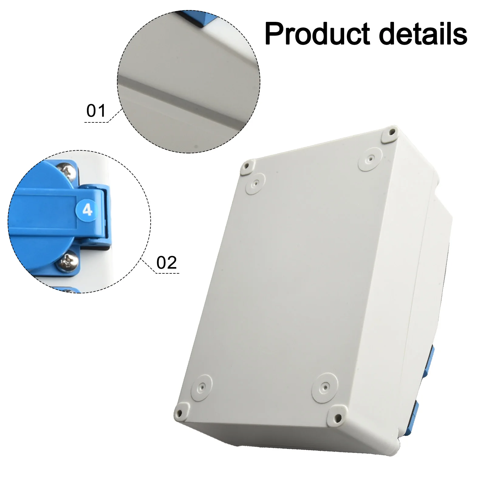 Wall Distribution Box Exterior-Mounted Distribution Box FI Switches High-quality ABS Material Waterproof Design
Wall Distribution Box Exterior-Mounted Distribution Box FI Switches High-quality ABS Material Waterproof Design