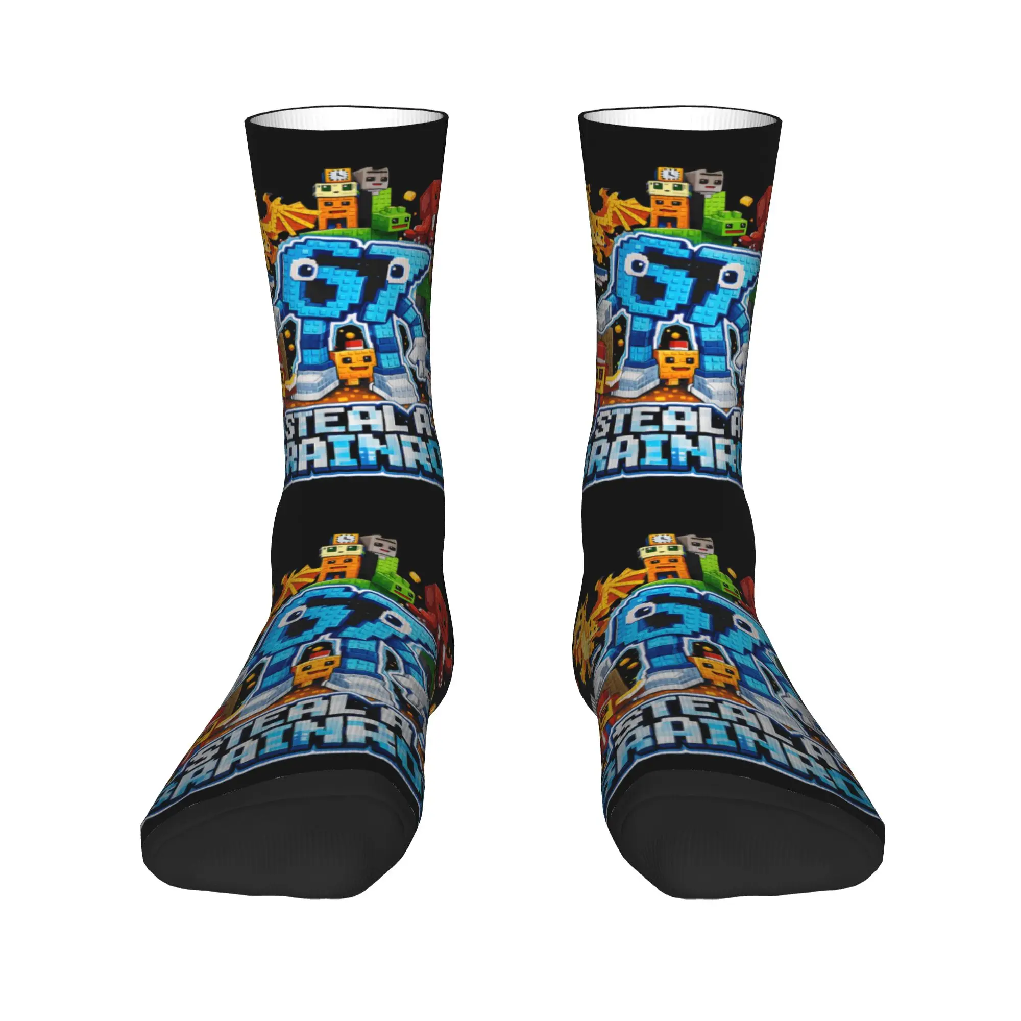 Six Seven Brainrot Italian Funny 67 Gaming Meme Men Women Crew Socks Unisex Fun 3D Printed Dress Socks
Six Seven Brainrot Italian Funny 67 Gaming Meme Men Women Crew Socks Unisex Fun 3D Printed Dress Socks