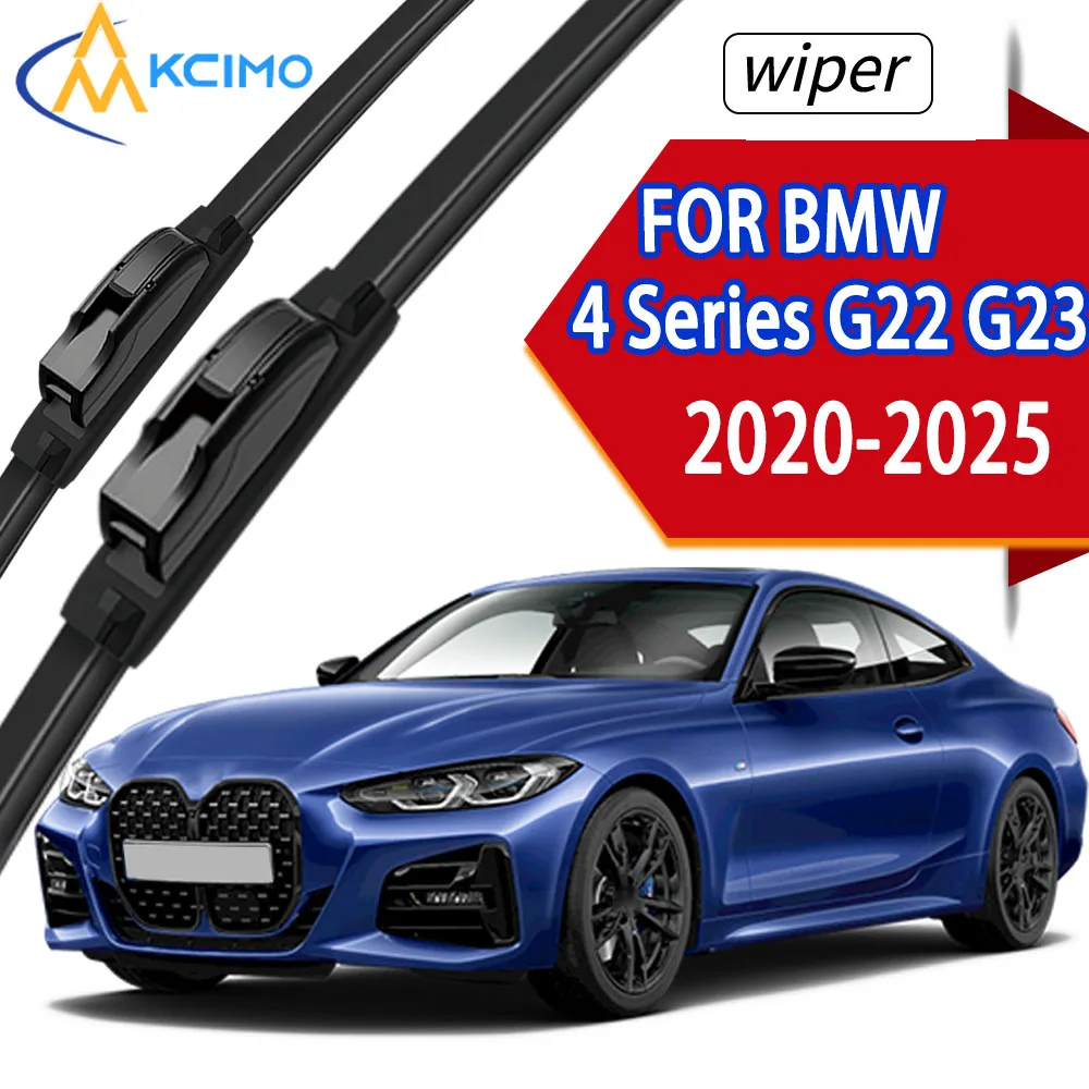 2Pcs Front Windscreen Wiper Blades For BMW 4 Series G22 G23 2020-2025 High Grade Long Life Rubber Wipers
2Pcs Front Windscreen Wiper Blades For BMW 4 Series G22 G23 2020-2025 High Grade Long Life Rubber Wipers