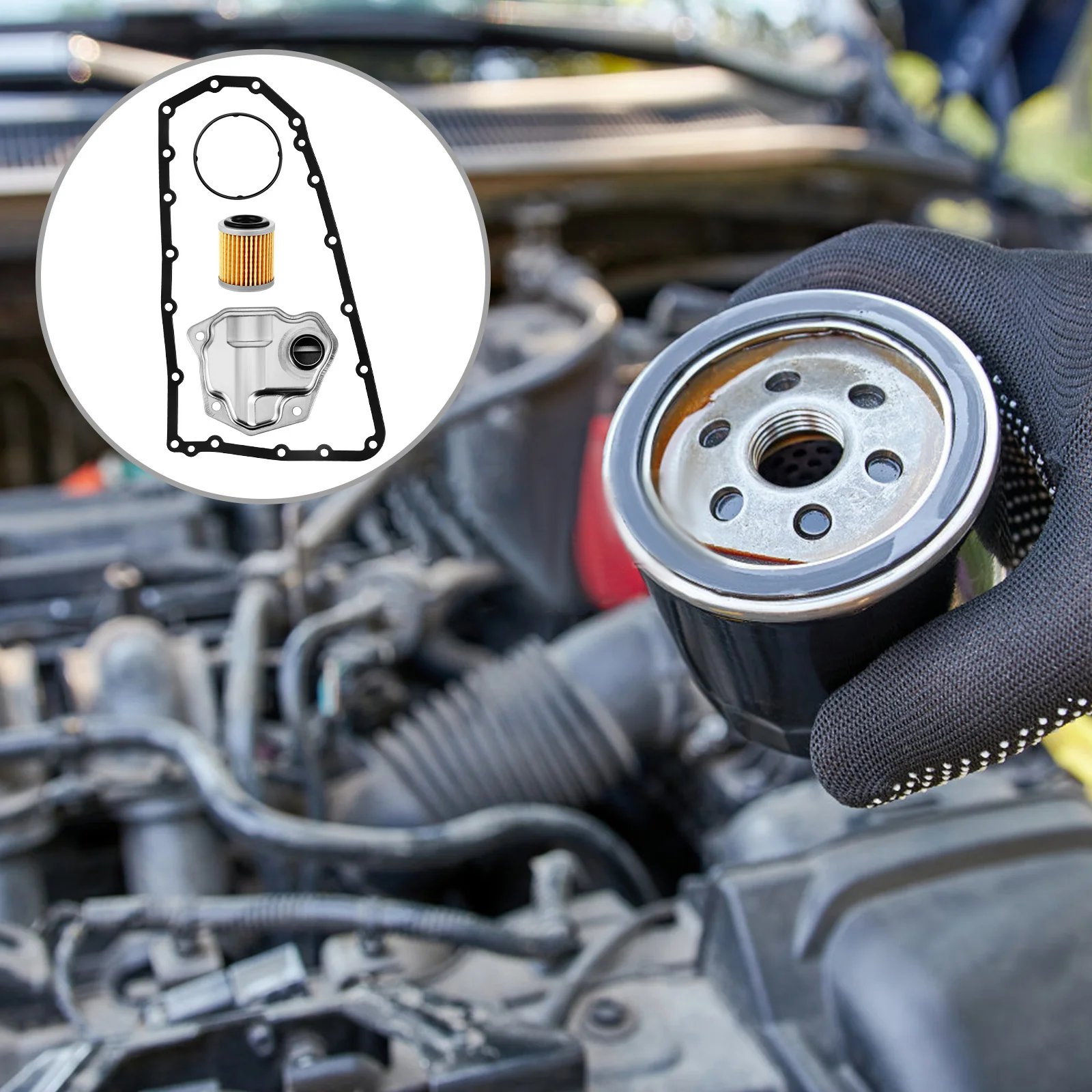 1 комплект комплекта фильтров коробки передач, прокладка масляного фильтра из алюминиевого сплава для автозапчастей автоматической коробки передач, совместимые с несколькими 
1 комплект комплекта фильтров коробки передач, прокладка масляного фильтра из алюминиевого сплава для автозапчастей автоматической коробки передач, совместимые с несколькими