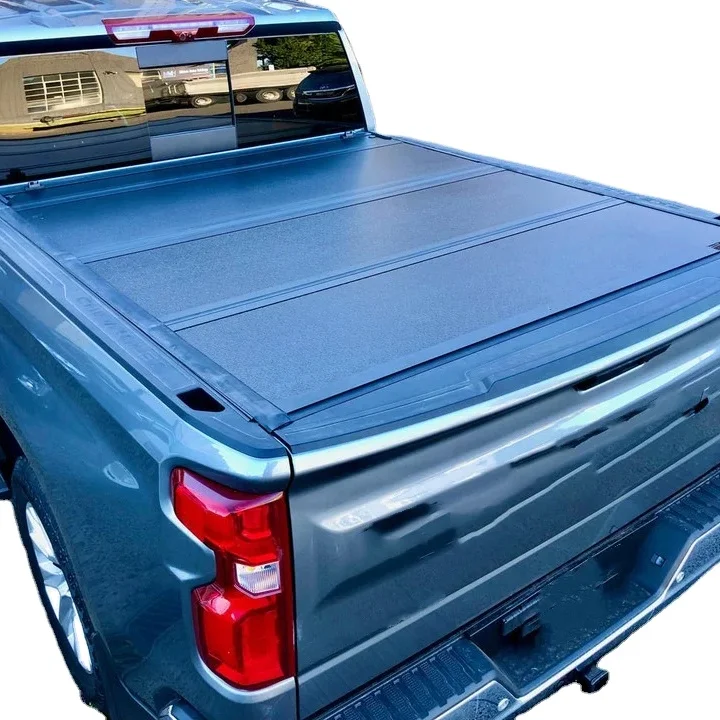 Wholesale Aluminum Alloy High Quality Hard Folding Truck Bed Cover Kit Hard Tri-Fold Tonneau Cover for Chevrolet Silverado
Wholesale Aluminum Alloy High Quality Hard Folding Truck Bed Cover Kit Hard Tri-Fold Tonneau Cover for Chevrolet Silverado