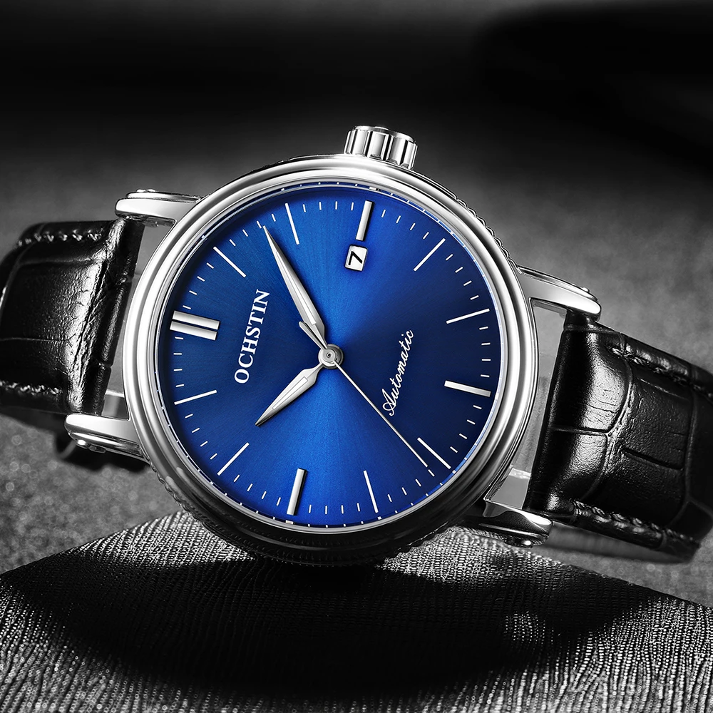 Деловые мужские часы, автоматические механические часы, кожаные часы, водонепроницаемые роскошные мужские модные часы
Деловые мужские часы, автоматические механические часы, кожаные часы, водонепроницаемые роскошные мужские модные часы