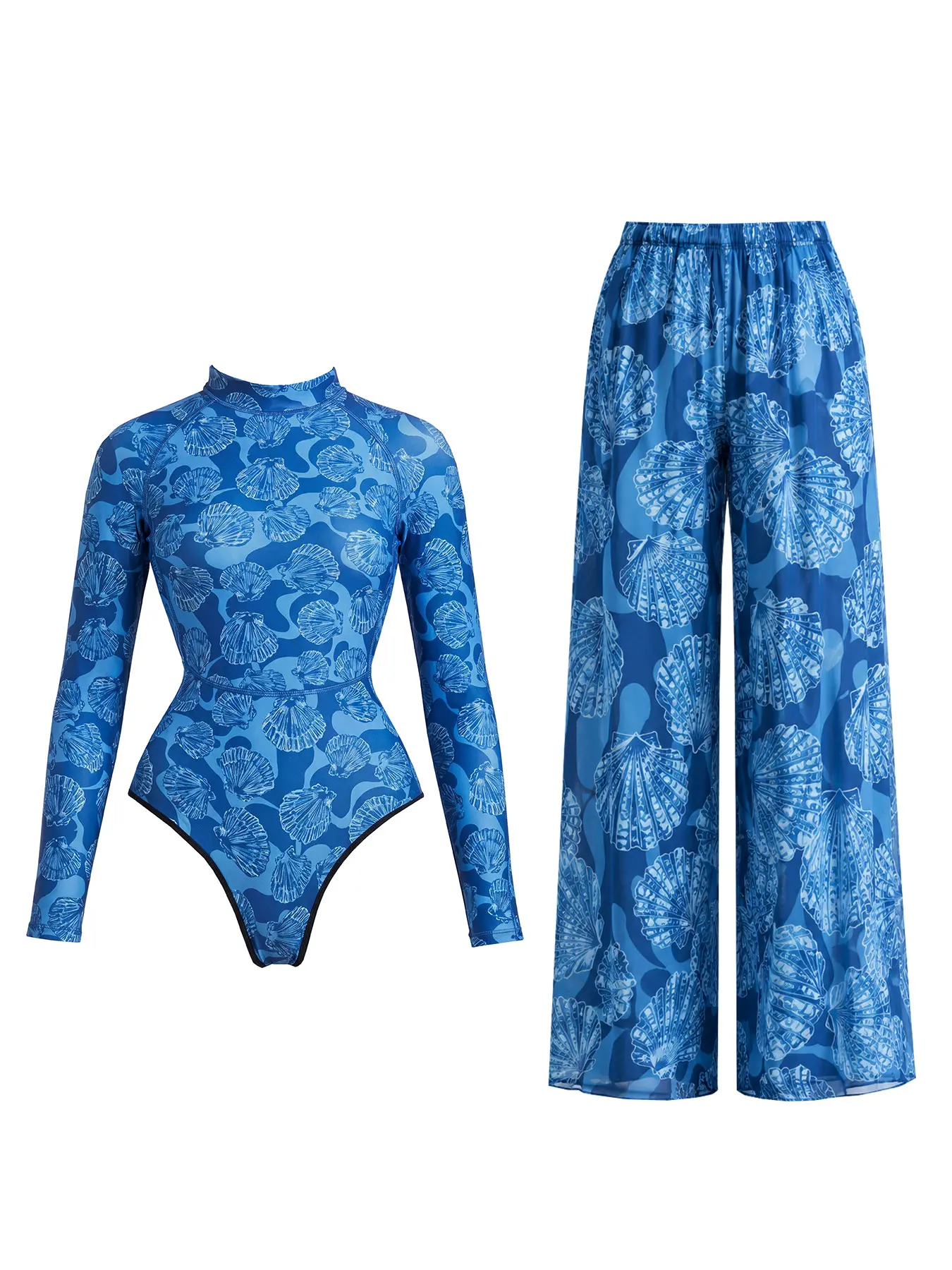 Long Sleeve Printed Swimwear Women One Piece Swimsuit With Pants Lady Sexy Swimming Suit Fashion Female Beachwear Pool Outfits
Long Sleeve Printed Swimwear Women One Piece Swimsuit With Pants Lady Sexy Swimming Suit Fashion Female Beachwear Pool Outfits