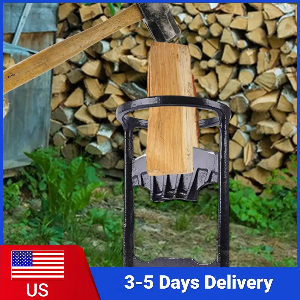 Ручной дровокол из железа для эффективного раскалывания дров, сверхмощный клин для колки дров
Ручной дровокол из железа для эффективного раскалывания дров, сверхмощный клин для колки дров