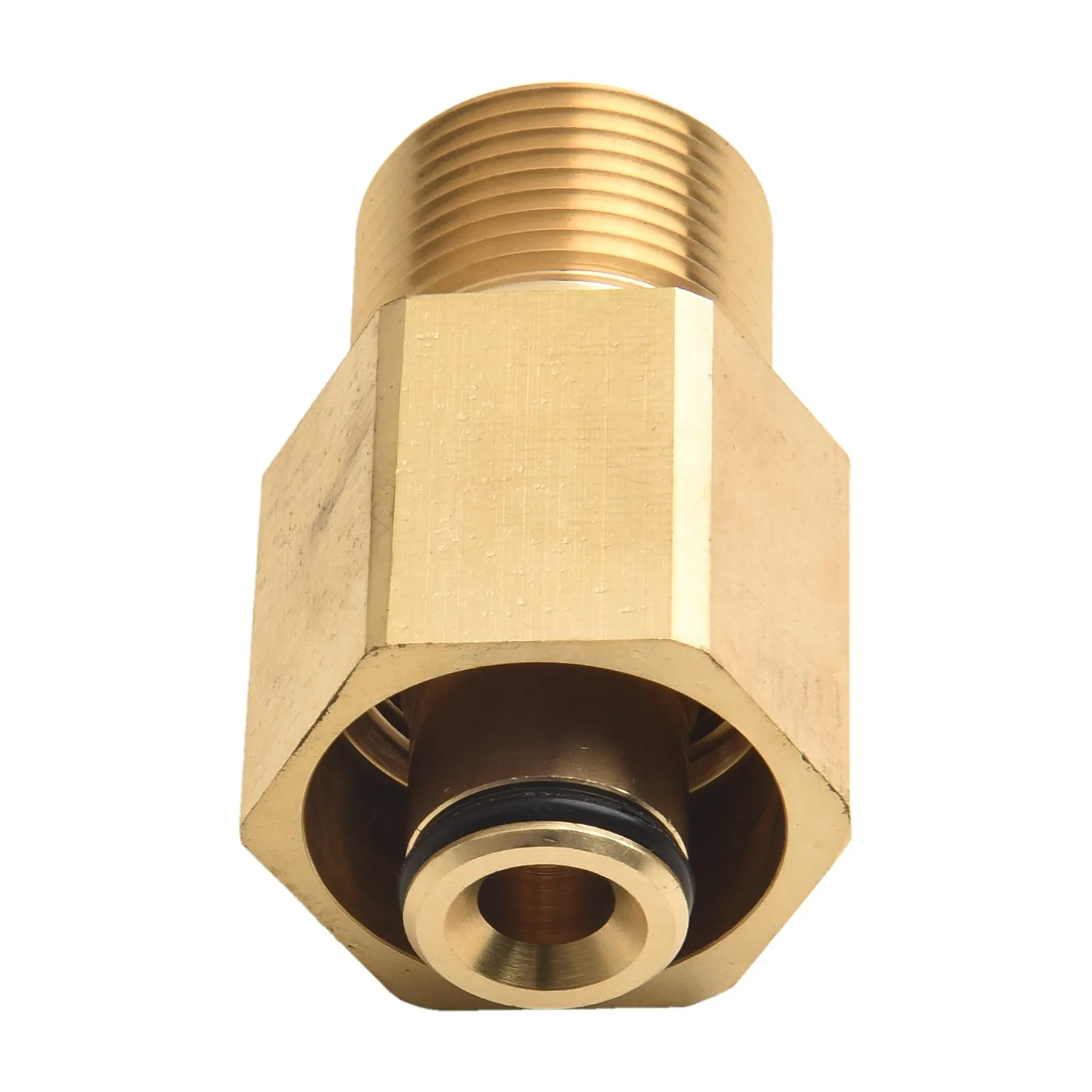 M22 To 14 Adapter Brass Hose Adapter Water Safety Design Compact Size Compatible With Cleaning Machines Easy Installation
M22 To 14 Adapter Brass Hose Adapter Water Safety Design Compact Size Compatible With Cleaning Machines Easy Installation