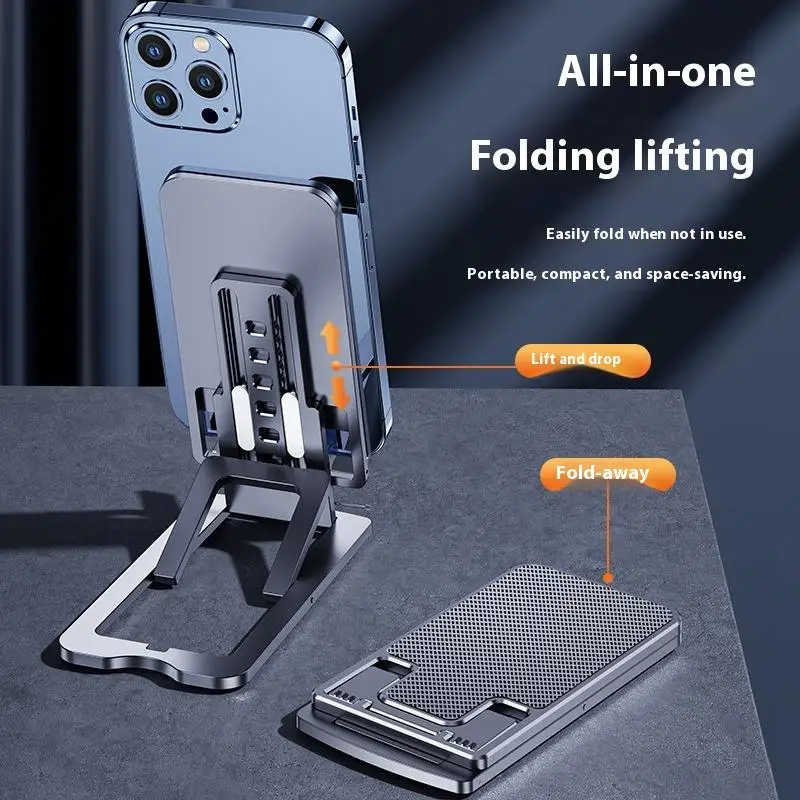 Portable Ultra-thin Small Metal Foldable Cellphone Stand Holder For Desk, Travel Ready Mobile Phone Bracket, Sleek Desktop Phone
Portable Ultra-thin Small Metal Foldable Cellphone Stand Holder For Desk, Travel Ready Mobile Phone Bracket, Sleek Desktop Phone