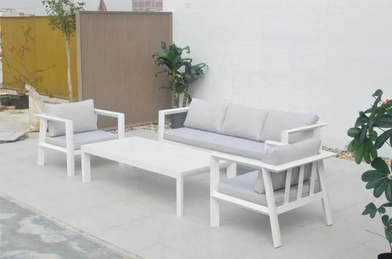 # Набор мебели из веревки, мебель для отеля, диван для мероприятий, алюминий, Лидер продаж, 4 предмета, 3-местный современный металлический садовый диван, уличная мебель #
# Набор мебели из веревки, мебель для отеля, диван для мероприятий, алюминий, Лидер продаж, 4 предмета, 3-местный современный металлический садовый диван, уличная мебель #