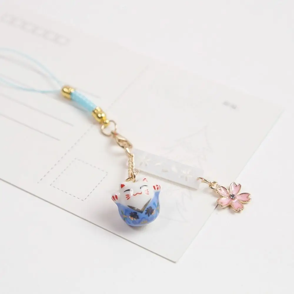 Керамический брелок-шнурок для телефона «Счастливый кот» с сакурой, плетеный, в японском стиле, с защитой от потери
Керамический брелок-шнурок для телефона «Счастливый кот» с сакурой, плетеный, в японском стиле, с защитой от потери