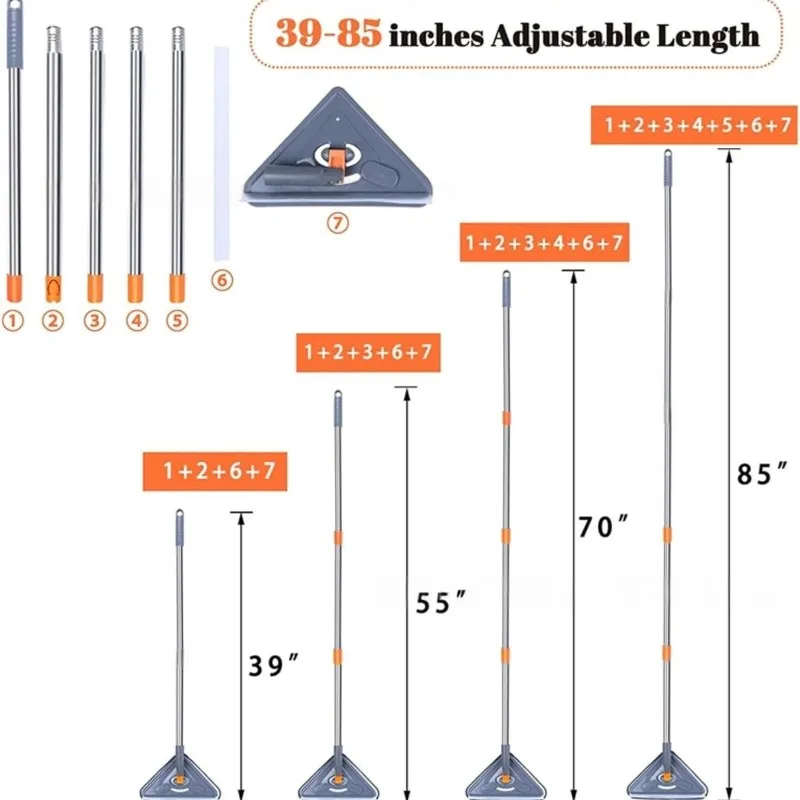 A93E-Adjustable Stainless Steel Steam Mop With Ultrafine Fiber Cloth , 5 Sections, 780G
A93E-Adjustable Stainless Steel Steam Mop With Ultrafine Fiber Cloth , 5 Sections, 780G