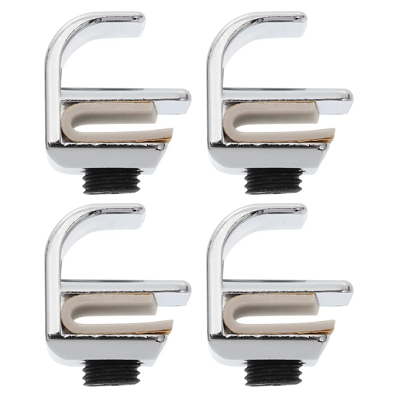 4 шт., стеклянная дверная ручка из цинкового сплава без отверстий для душевого шкафа, подходит 3 мм-5 мм, нескользящий декор, элегантный
4 шт., стеклянная дверная ручка из цинкового сплава без отверстий для душевого шкафа, подходит 3 мм-5 мм, нескользящий декор, элегантный