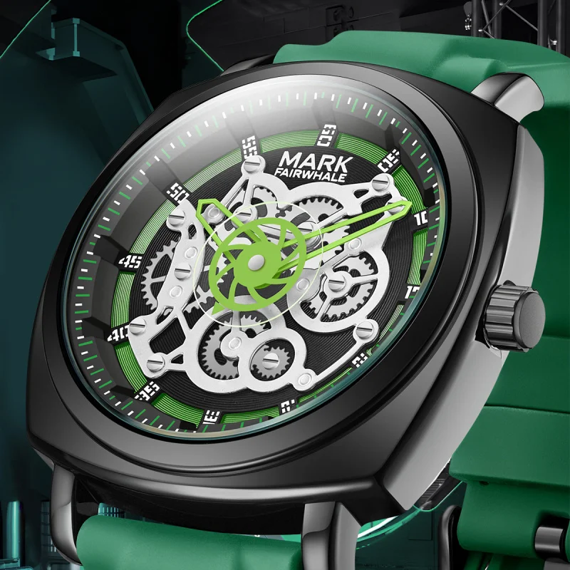 Mark Fairwhale men's multifunctional business quartz watch, sporty and casual wristwatch, a must-have for travel and parties
Mark Fairwhale men's multifunctional business quartz watch, sporty and casual wristwatch, a must-have for travel and parties