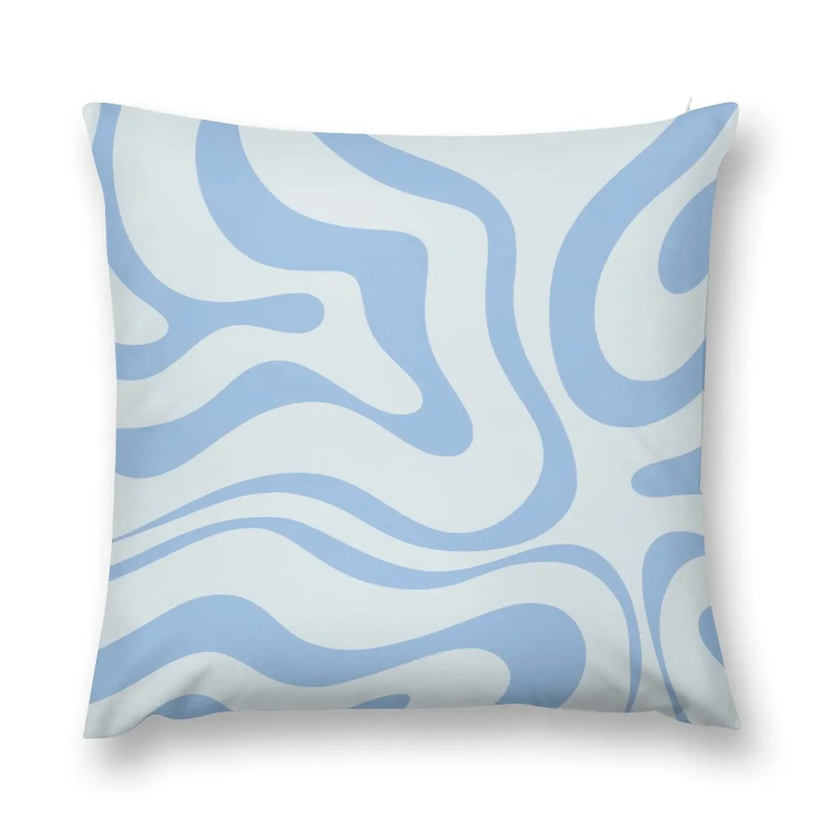 Retro Modern Liquid Swirl Abstract Pattern Square in Light Blue Throw Pillow Decorative Cushion Cover Cushion Child pillow
Retro Modern Liquid Swirl Abstract Pattern Square in Light Blue Throw Pillow Decorative Cushion Cover Cushion Child pillow