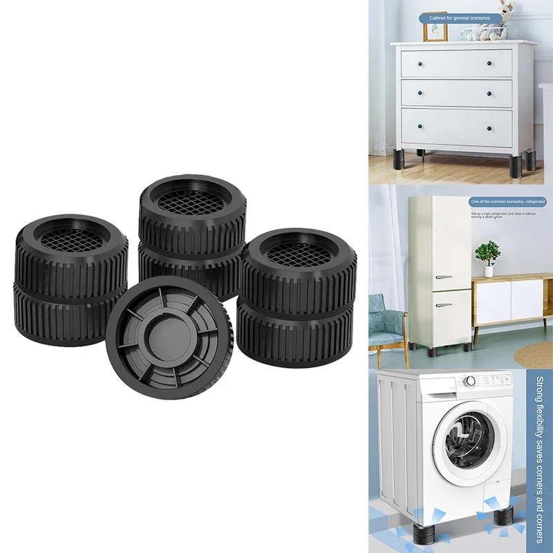ABSE-4Pcs Washing Machine Height Increase Pads Non-Slip Pads Silent Skid Raiser Mat Refrigerator Dryer Support Stand
ABSE-4Pcs Washing Machine Height Increase Pads Non-Slip Pads Silent Skid Raiser Mat Refrigerator Dryer Support Stand