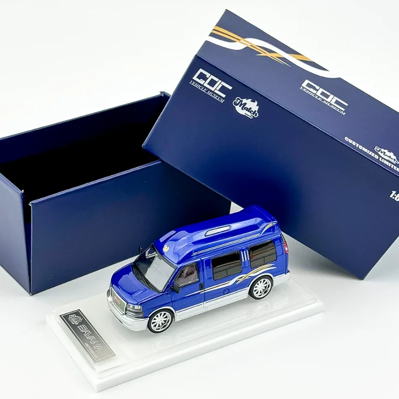 GOC 1:64 Scale GMC SAVANA Travel Business Van Alloy Car Model Desktop decoration Unique gift Static display Collectibles toy
GOC 1:64 Scale GMC SAVANA Travel Business Van Alloy Car Model Desktop decoration Unique gift Static display Collectibles toy