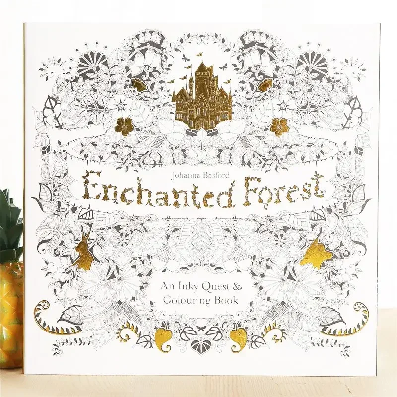 English version of The Secret Garden Enchanted Forest Adult Stress Relief Coloring Book Graffiti Drawing Coloring Book
English version of The Secret Garden Enchanted Forest Adult Stress Relief Coloring Book Graffiti Drawing Coloring Book