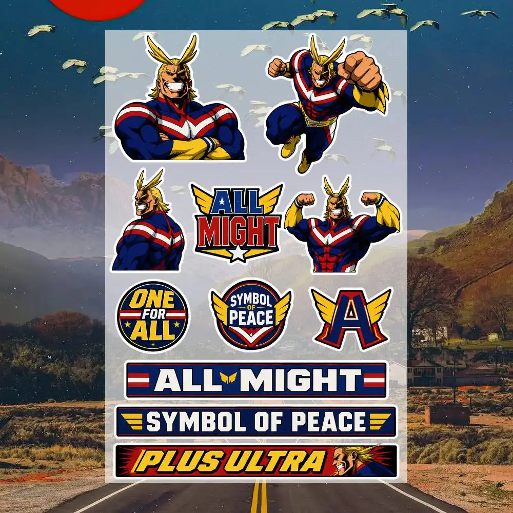 A-ll M-ight Japanese Motorcycle Sticker Suitable for Motorcycle Body Reflective Car Sticker Helmet Decal
A-ll M-ight Japanese Motorcycle Sticker Suitable for Motorcycle Body Reflective Car Sticker Helmet Decal