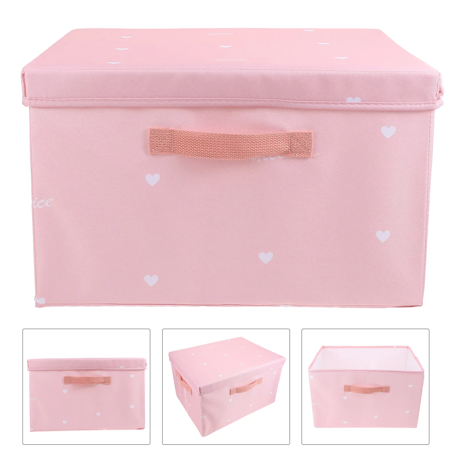 Fabric Storage Box Pink Large Capacity Foldable Wardrobe ganizer Space Saving Clothes Case Sock Container Laundry Storage
Fabric Storage Box Pink Large Capacity Foldable Wardrobe ganizer Space Saving Clothes Case Sock Container Laundry Storage