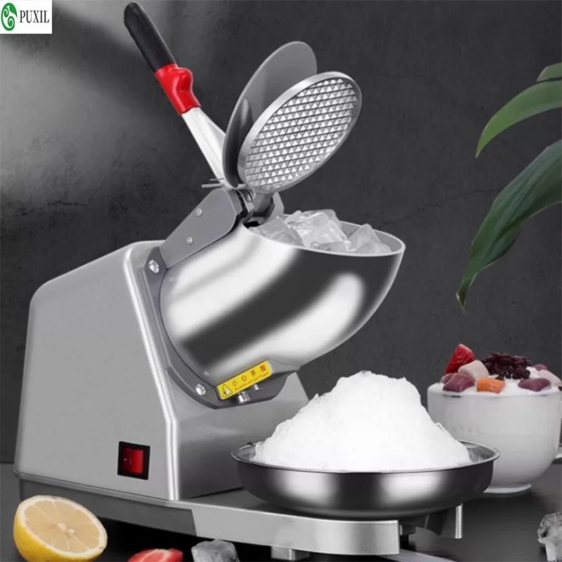 Electric ice breaker Shaved ice double blade ice grinder coffee shop hotel ice cream machine
Electric ice breaker Shaved ice double blade ice grinder coffee shop hotel ice cream machine