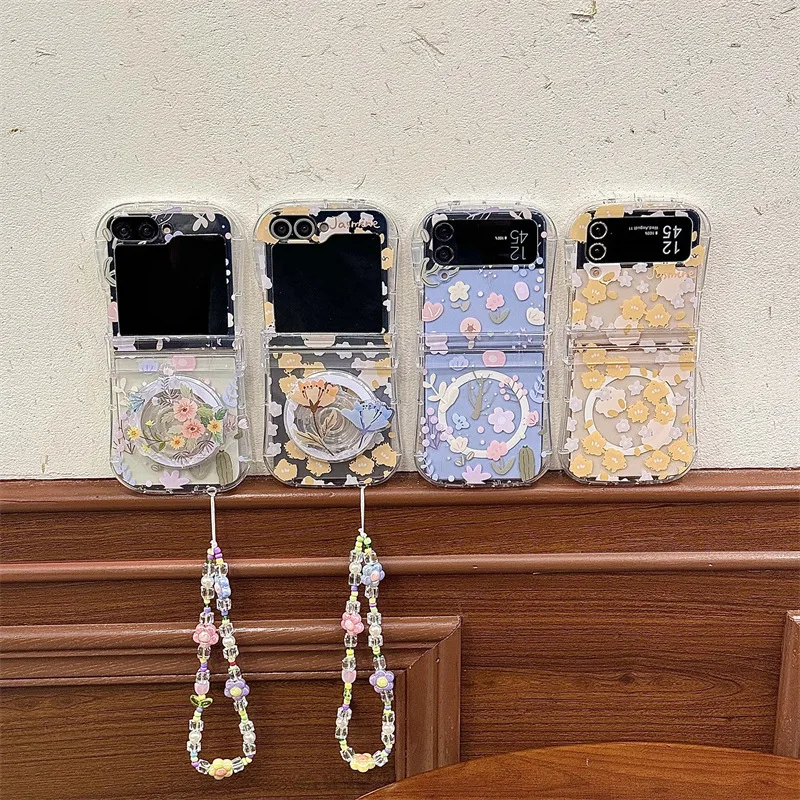 Cute Flowers Magsafe for Samsung Galaxy Z Flip 7 6 5 4 Protective Back Cover for ZFlip5 ZFlip6 ZFlip7 Case Shell
Cute Flowers Magsafe for Samsung Galaxy Z Flip 7 6 5 4 Protective Back Cover for ZFlip5 ZFlip6 ZFlip7 Case Shell