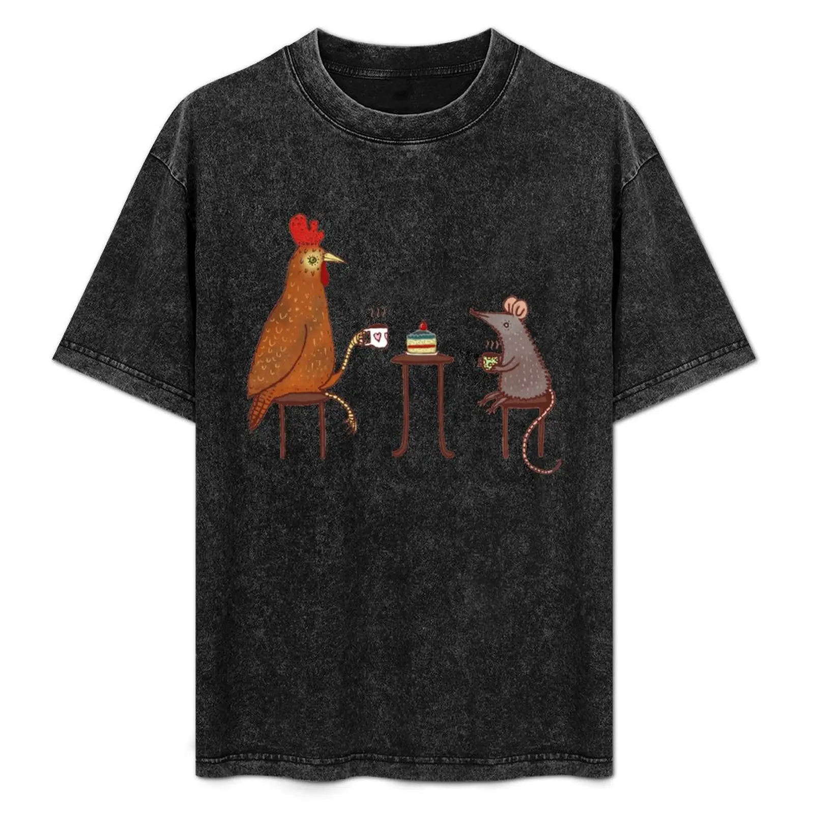 Tea Party T-Shirt Casual Minimalist Short Sleeve Top
Tea Party T-Shirt Casual Minimalist Short Sleeve Top