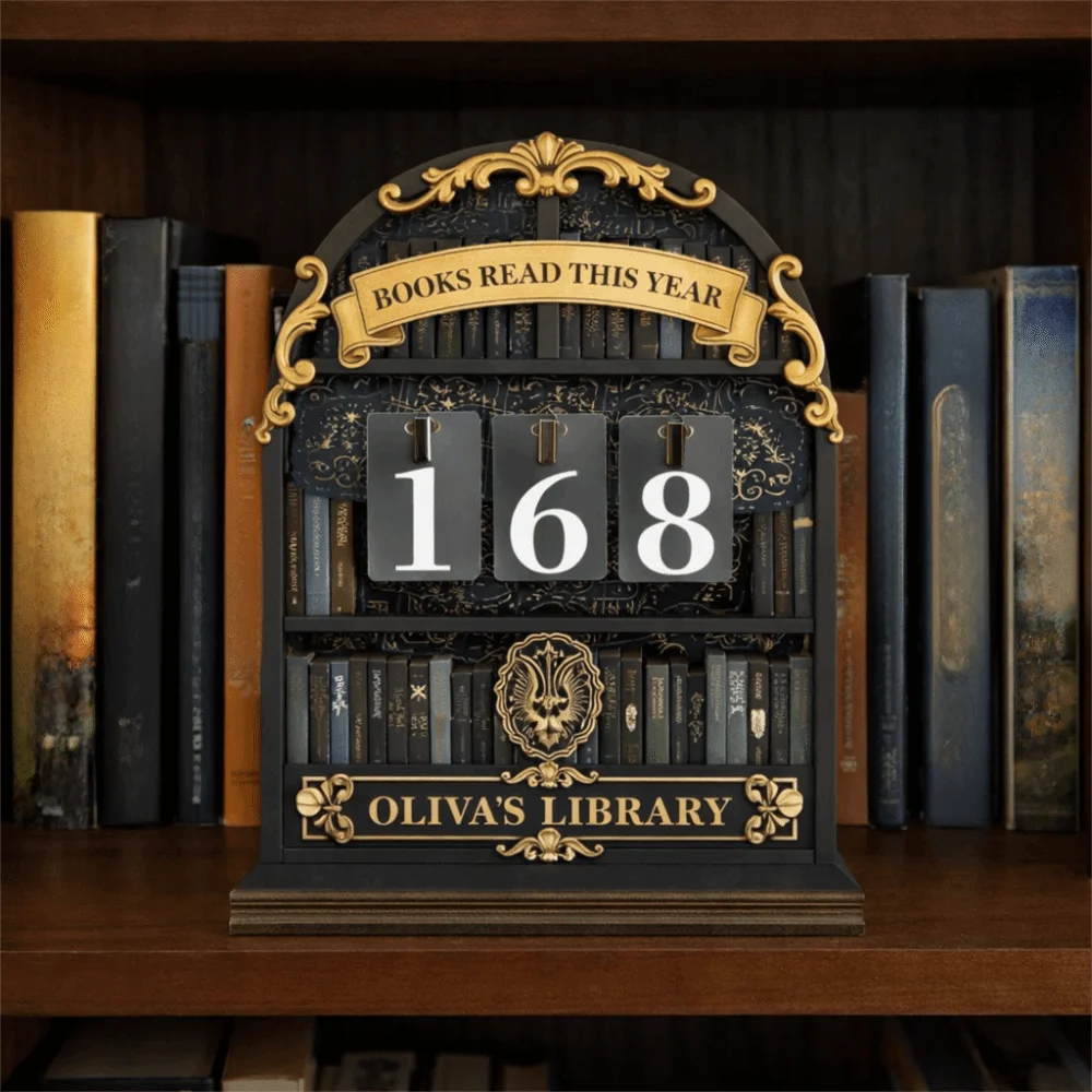 Eco-Friendly Wooden Reading Challenge Tracker Retro Handmade Reading Book Counter Household DIY Reading Book Signage Study
Eco-Friendly Wooden Reading Challenge Tracker Retro Handmade Reading Book Counter Household DIY Reading Book Signage Study